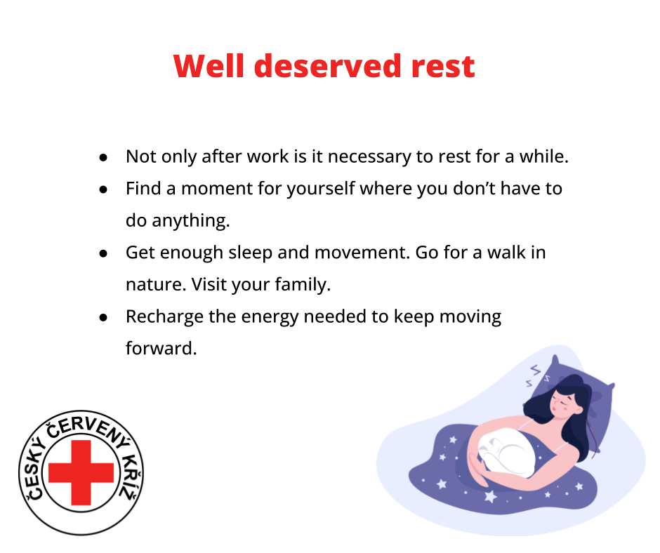 Well deserved rest